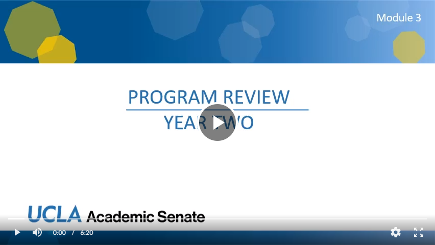 program review year two